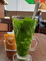 Hot Herbal Mint Tea